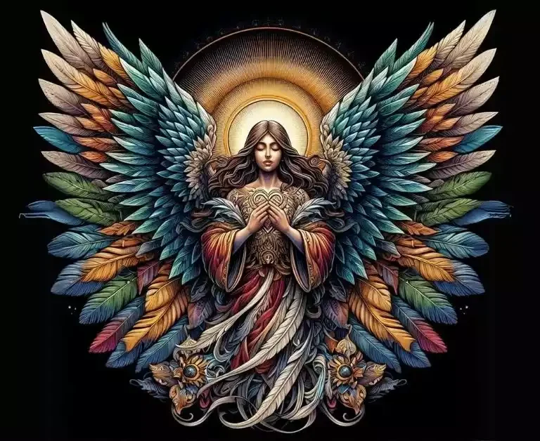 custom angel tattoo designs