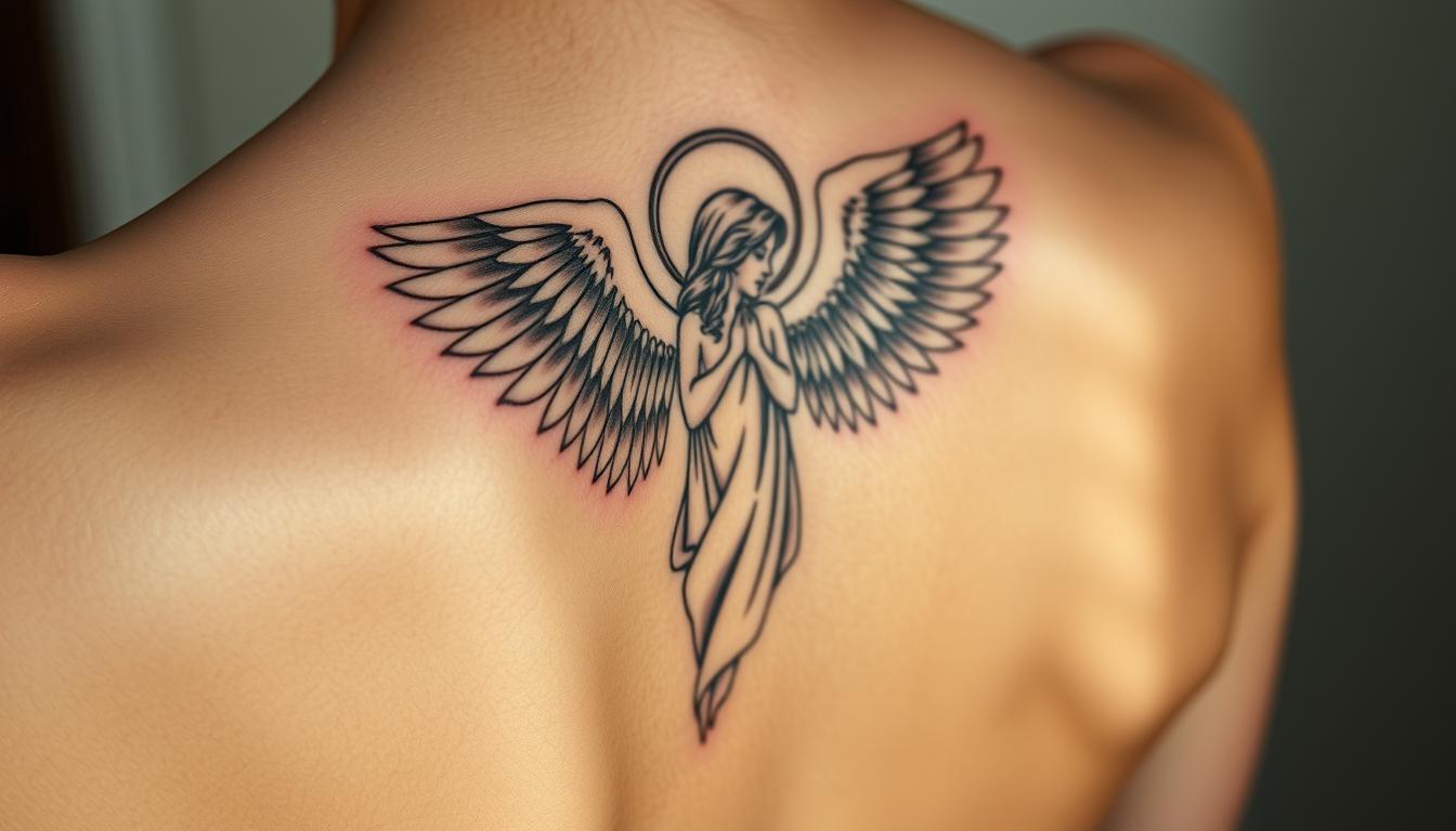 black-and-grey-guardian-angel-tattoo