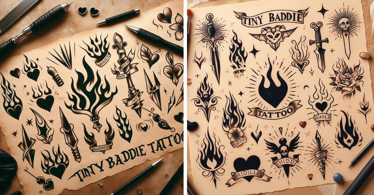 minimalist-quote-tattoo-no-mercy-for-baddies