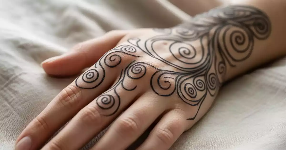 black-ink-maori-hand-tattoo-female