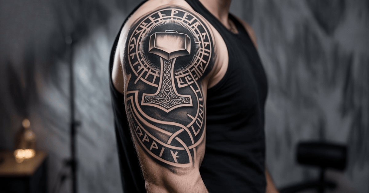 Read more about the article Ancient Symbol Tattoo Designs for Men: Viking, Celtic & Egyptian (2025)