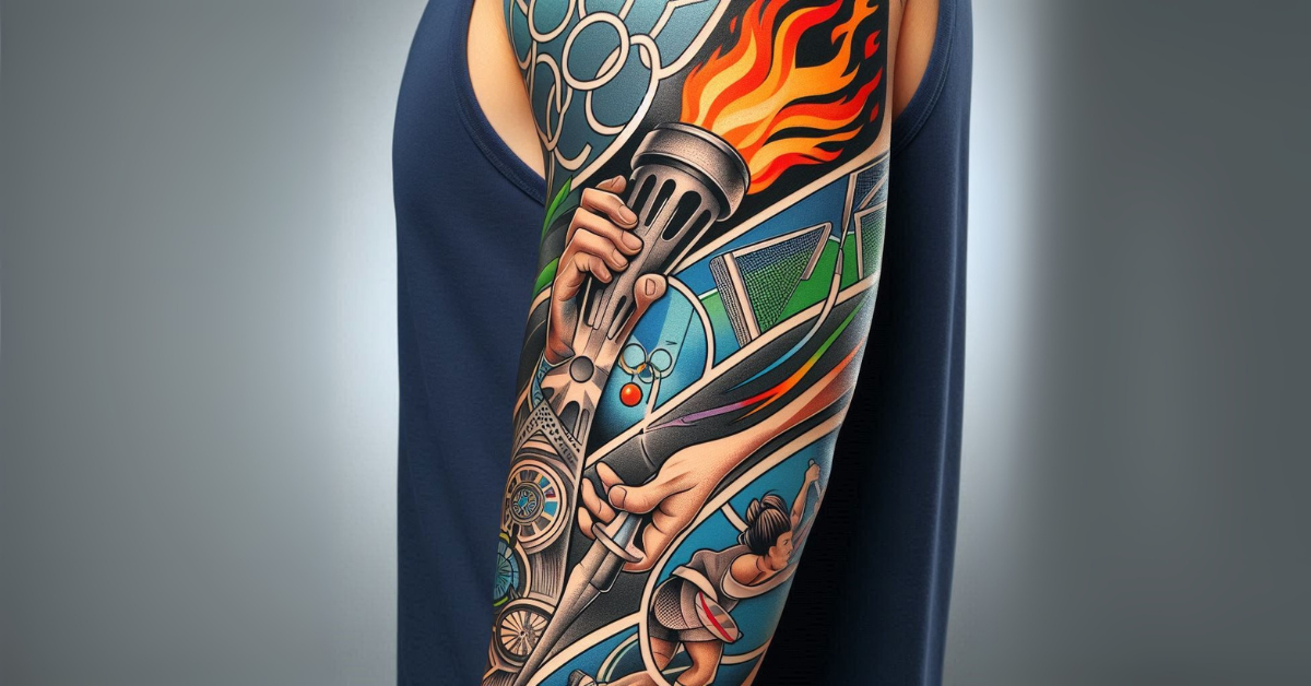 minimalist-dual-theme-sports-tattoos-combining-two-sports