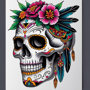 Read more about the article Cultural Skull Tattoo Designs: Meanings from Mexico to Japan