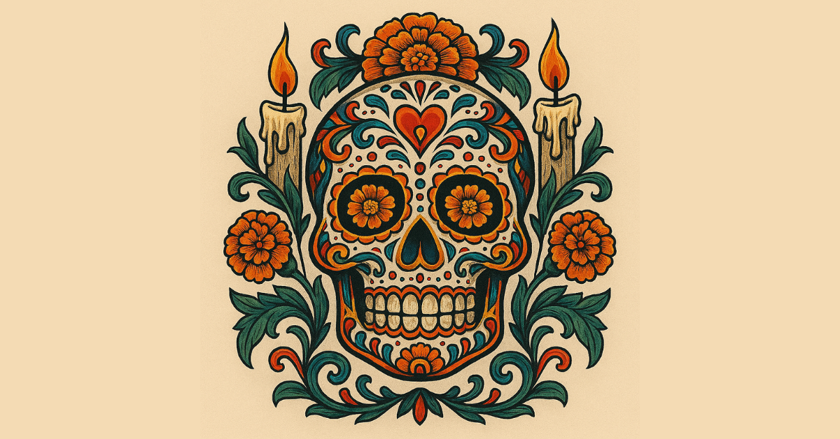 sugar-skull-tattoo