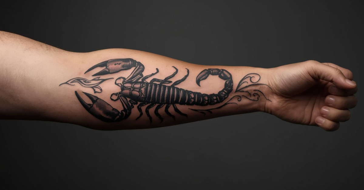 Read more about the article 20 Masculine Scorpion Tattoo Designs for Men: Power, Strength & Style