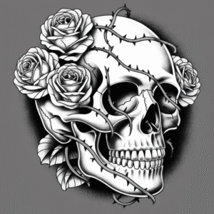 Read more about the article Skull Tattoo Designs with Hidden Elements: Optical Illusions & Layered Ink