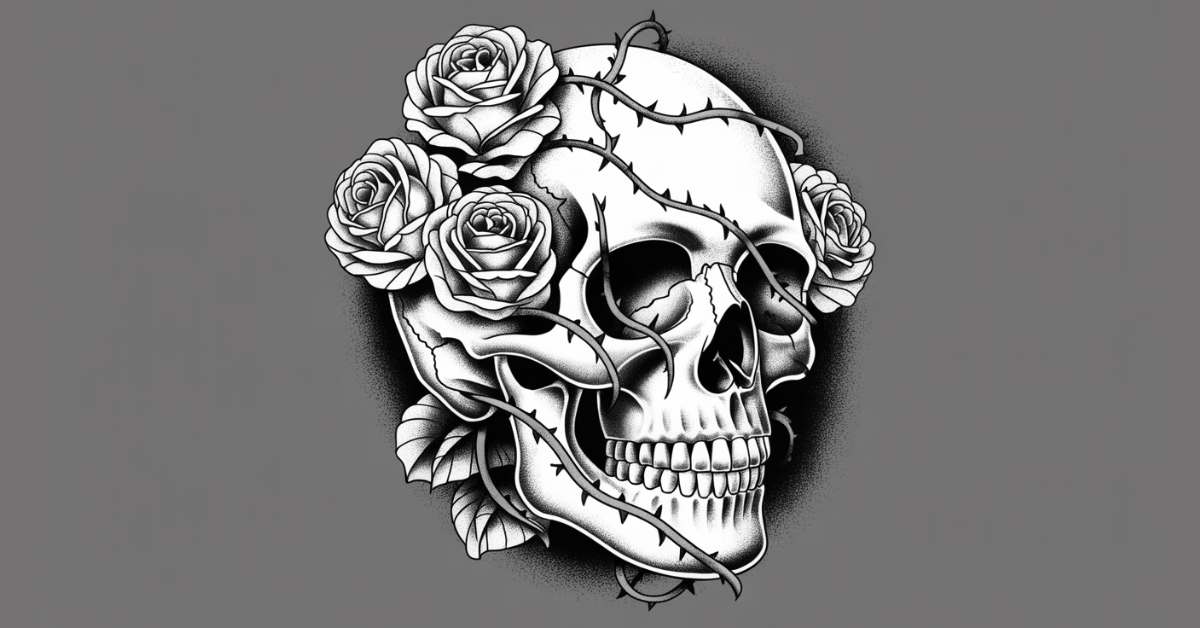 Read more about the article Skull Tattoo Designs with Hidden Elements: Optical Illusions & Layered Ink