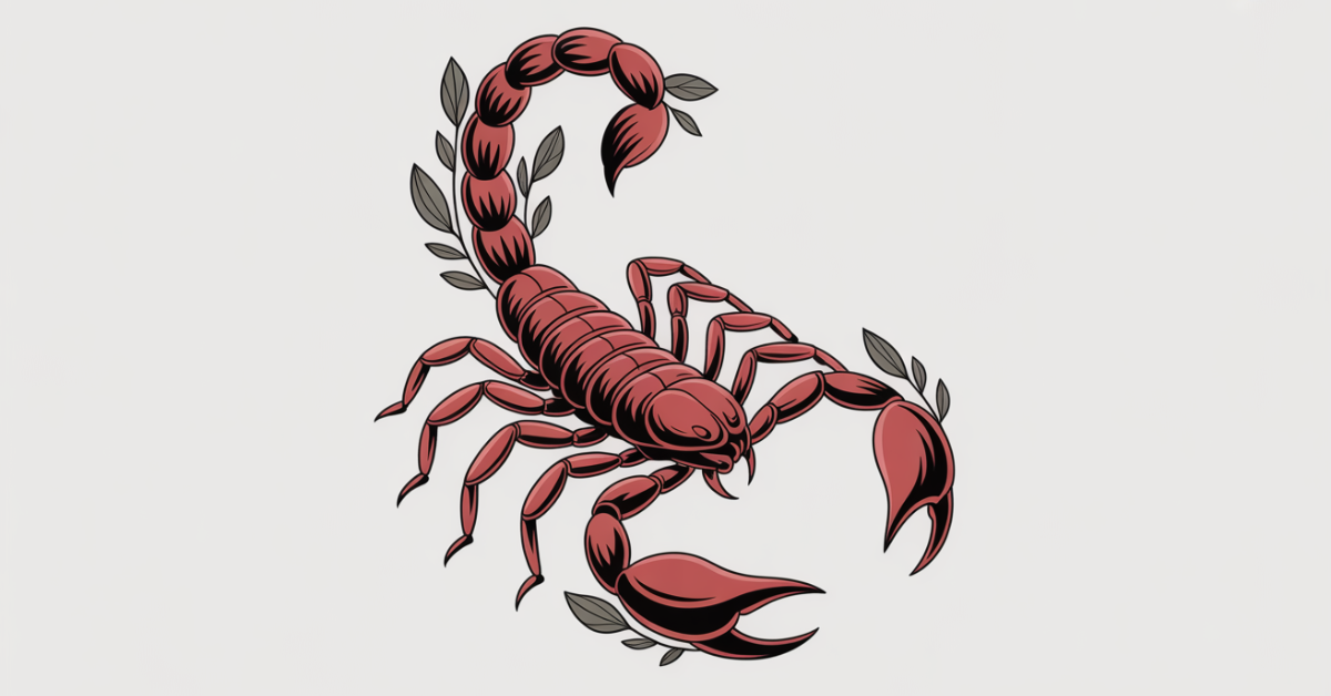 color-psychology-scorpion-tattoo-designs