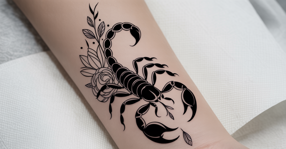 Read more about the article 15 Elegant Scorpion Tattoo Designs for Women: Feminine Yet Fierce Ink