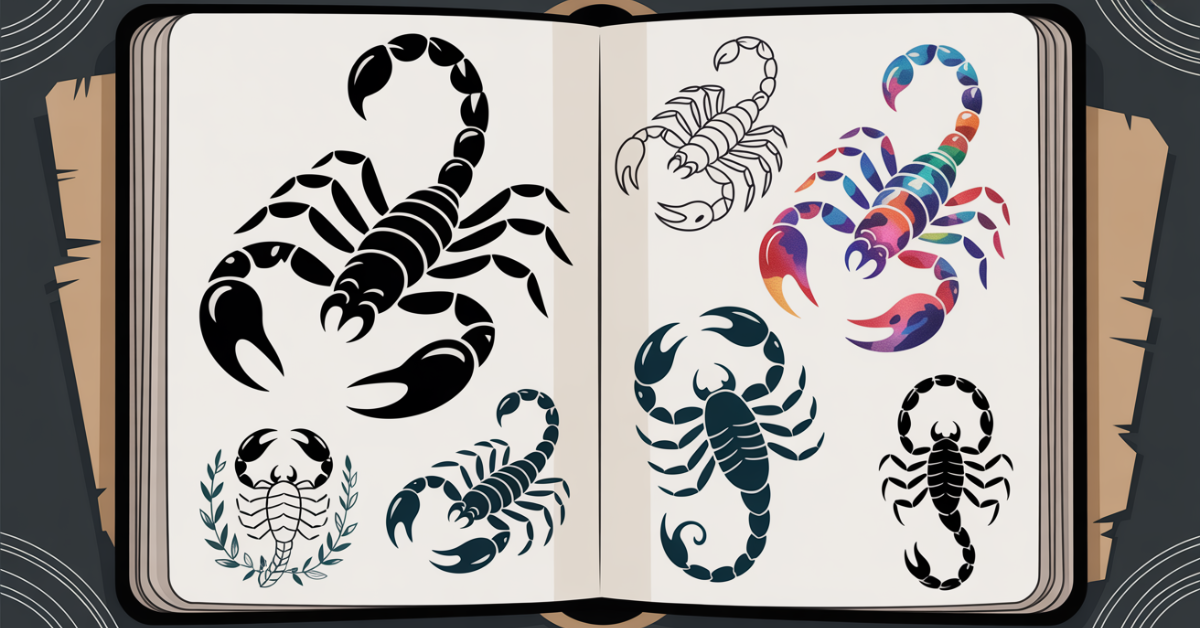 Read more about the article 25 Best Scorpion Tattoo Designs & Meanings: Bold Ideas for Every Style