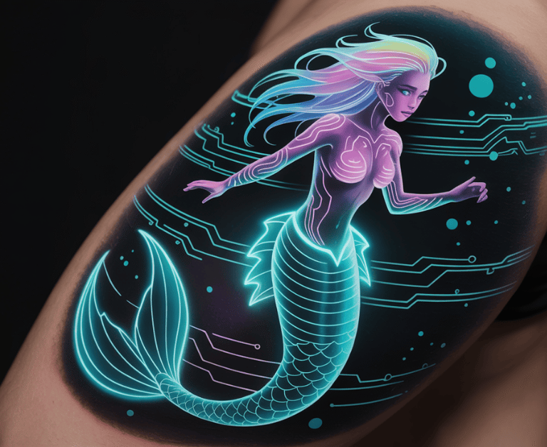 AI-Inspired-Mermaid-Tattoo-Designs
