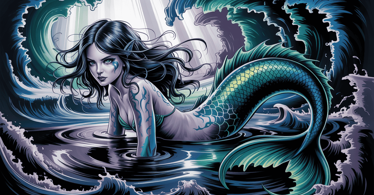 You are currently viewing 40 Dark Mermaid & Siren Tattoo Designs: Mythical, Mysterious & Fantasy-Inspired Ink Ideas