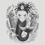 Mermaid Tattoo Designs from World Mythology: Greek, Celtic, Japanese & Polynesian Inspirations