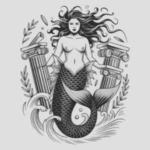 Read more about the article Mermaid Tattoo Designs from World Mythology: Greek, Celtic, Japanese & Polynesian Inspirations