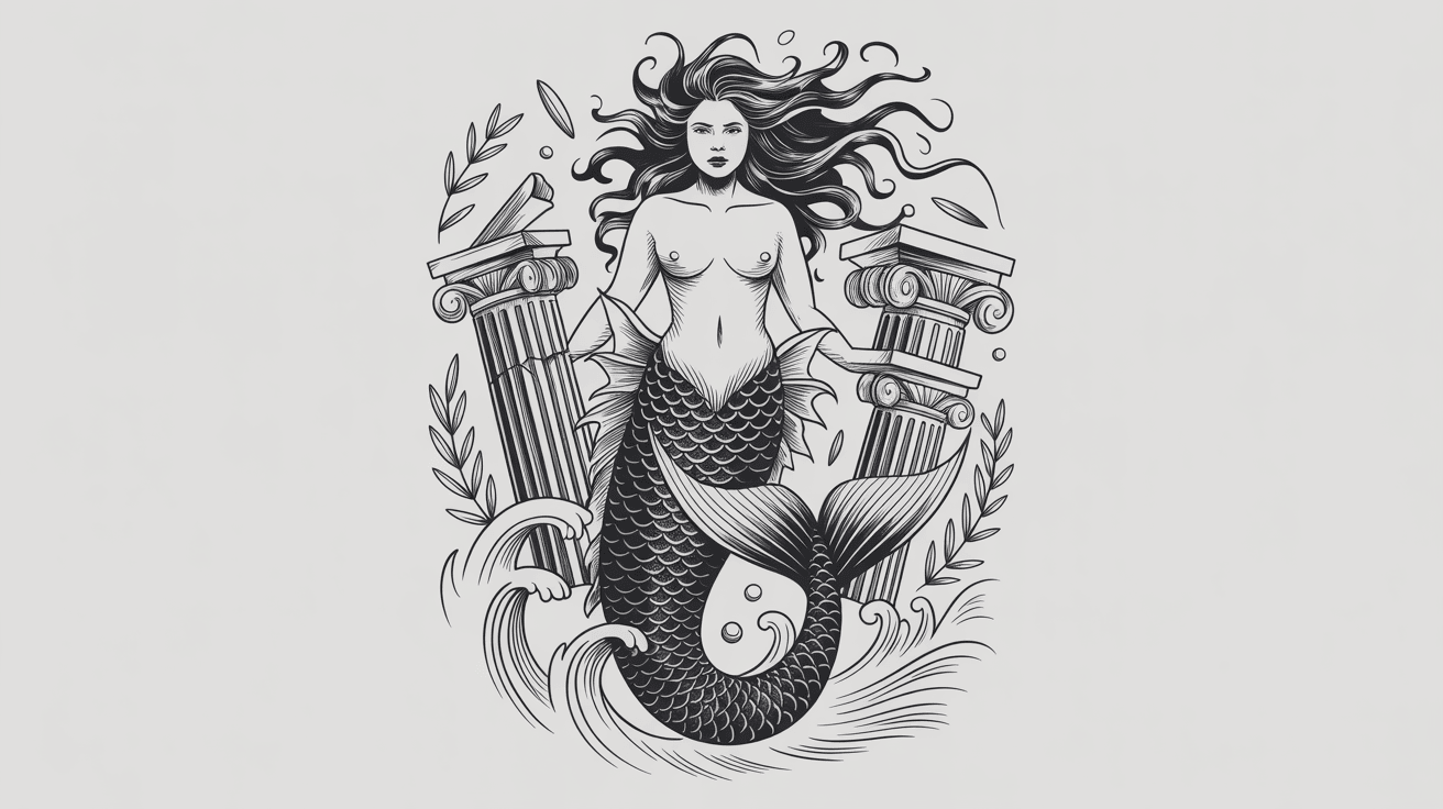 You are currently viewing Mermaid Tattoo Designs from World Mythology: Greek, Celtic, Japanese & Polynesian Inspirations