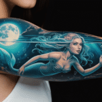 30 Stunning Mermaid Sleeve Tattoo Designs: Full-Arm, Half-Sleeve & Ocean-Themed Concepts