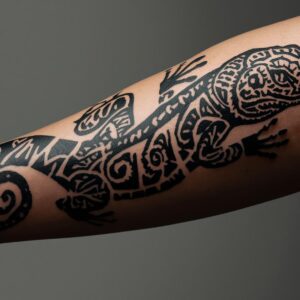 Read more about the article Tribal Lizard Tattoos: Symbolism, Patterns & Best Designs