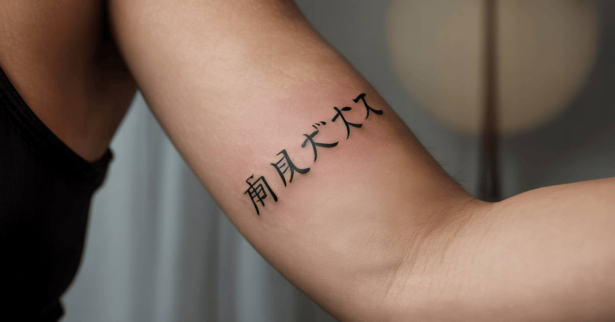 You are currently viewing Top 100 Katakana Tattoo Designs for Names, Words & Aesthetic Ink Ideas