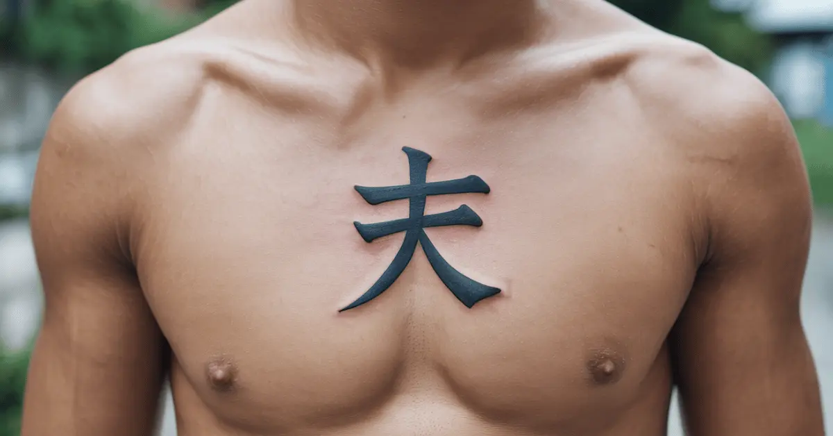 minimalist-kanji-chest-tattoo-design-for-men-simple-japanese-symbol-tattoo