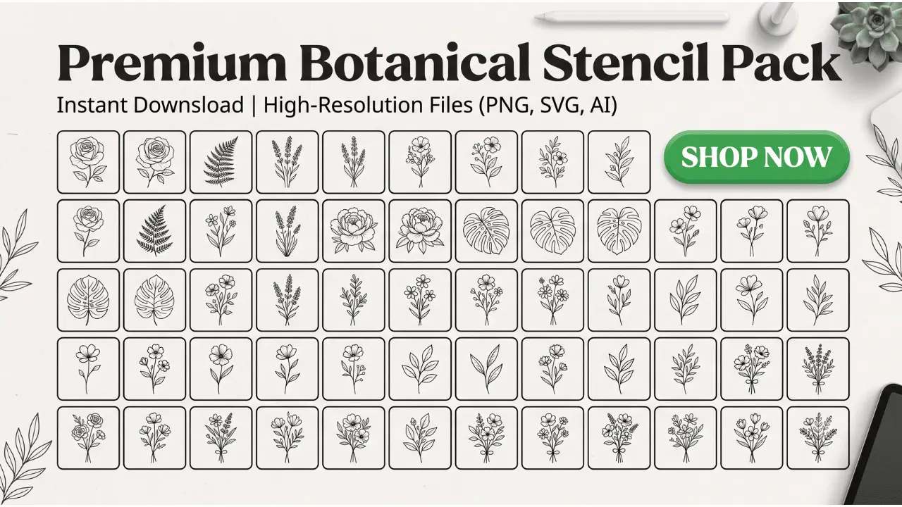 premium-botanical-floral-tattoo-stencil-pack-banner-shop-now-click-worthy-text-overlay
